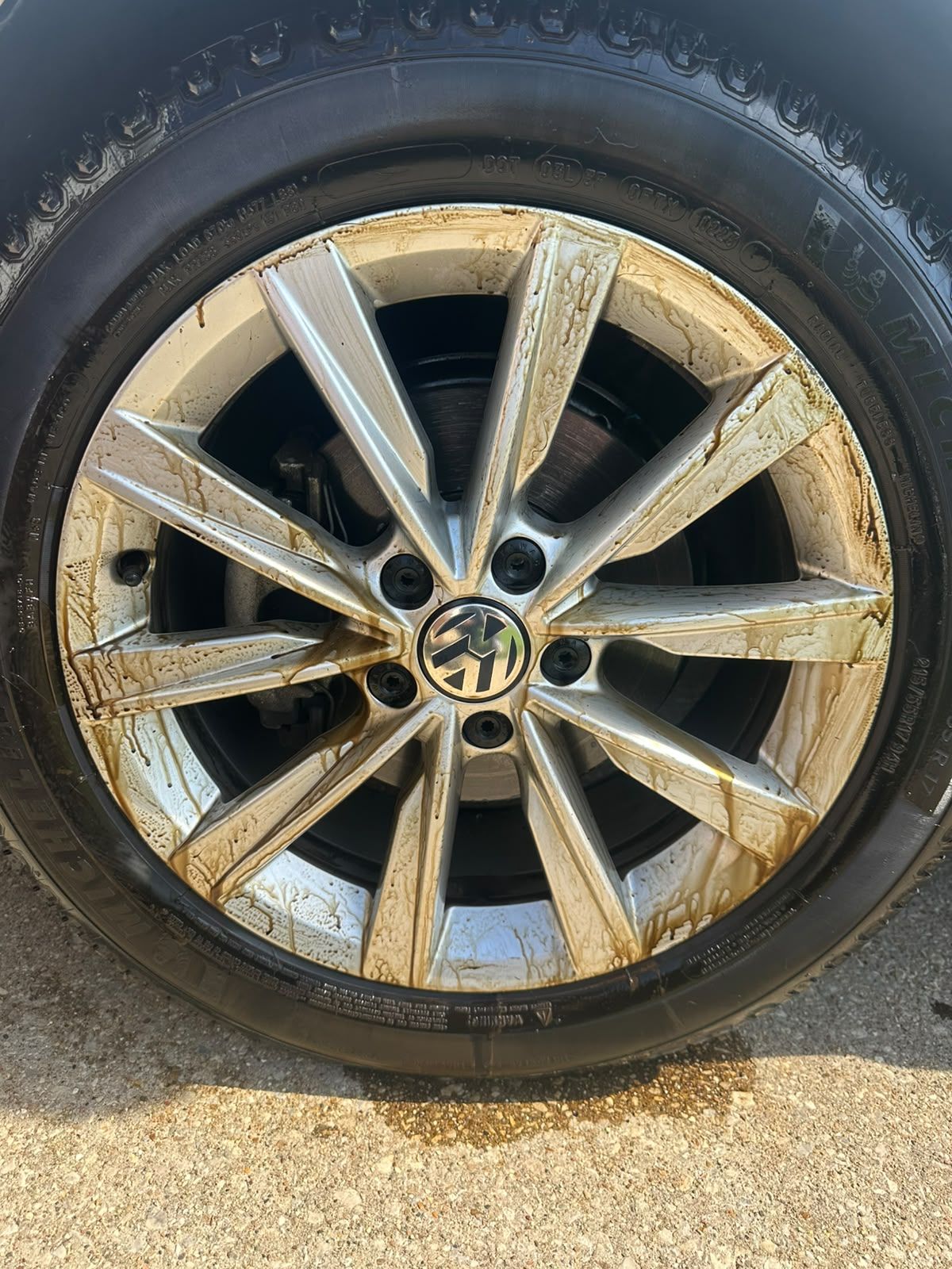 Before mobile detailing